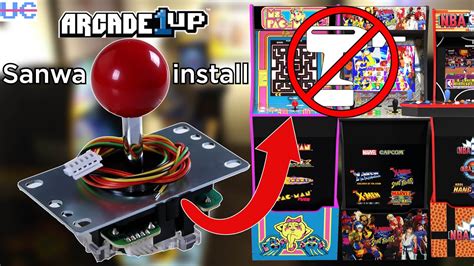 arcade sanwa joystick|sanwa joystick for arcade1up.